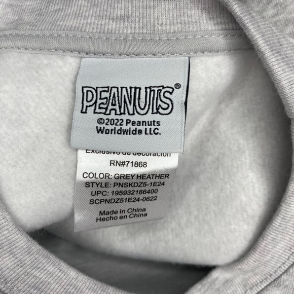 Peanuts Snoopy Christmas Light Up Sweatshirt - Picture 10 of 11